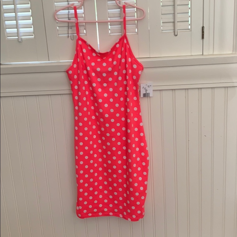 Moa Moa Juniors Neon Pink Body con Dress Size XS